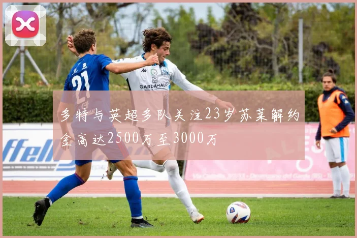 多特与英超多队关注23岁苏莱解约金高达2500万至3000万